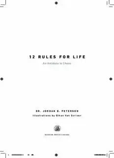 12 rules for life testbank + manual solution