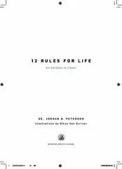 12 rules for life testbank + manual solution